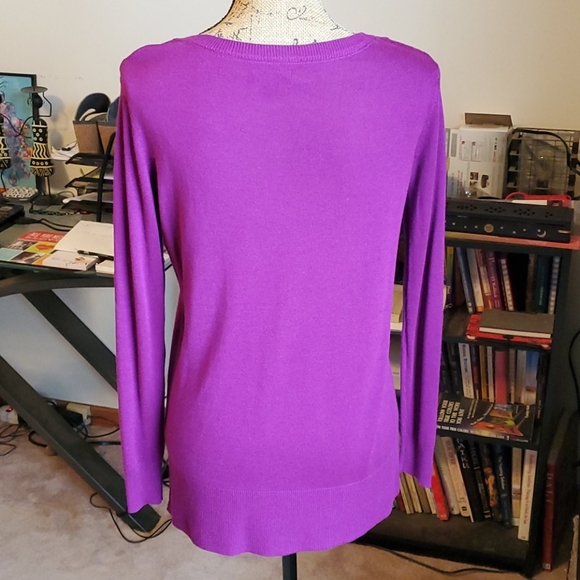 Apt. 9 magenta sweater size Small - Picture 3 of 7